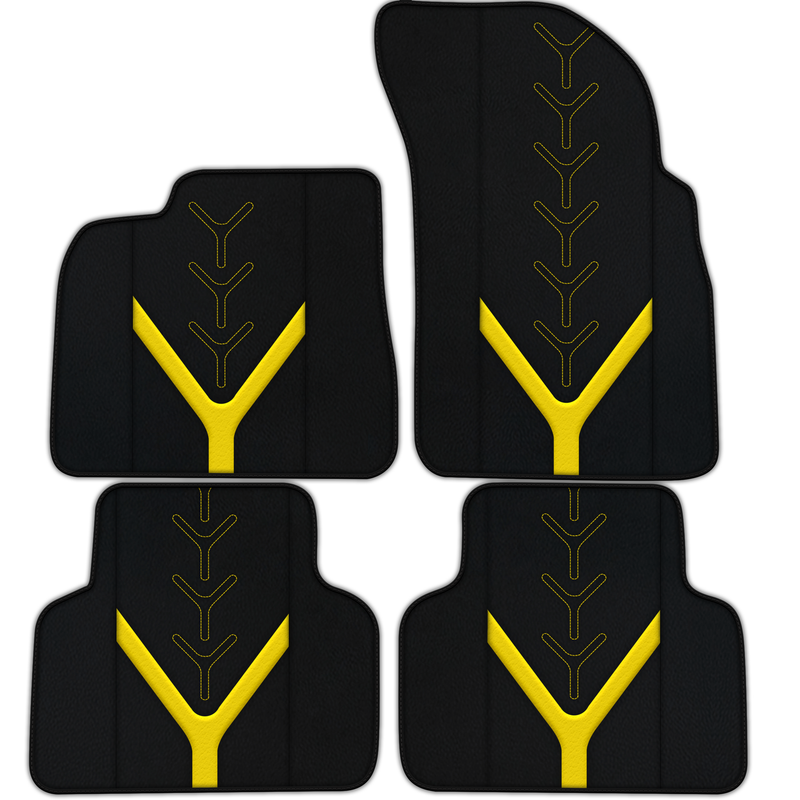 Customizable Leather Floor Mats with AW25 Pattern for Lamborghini Urus (2018-2024)