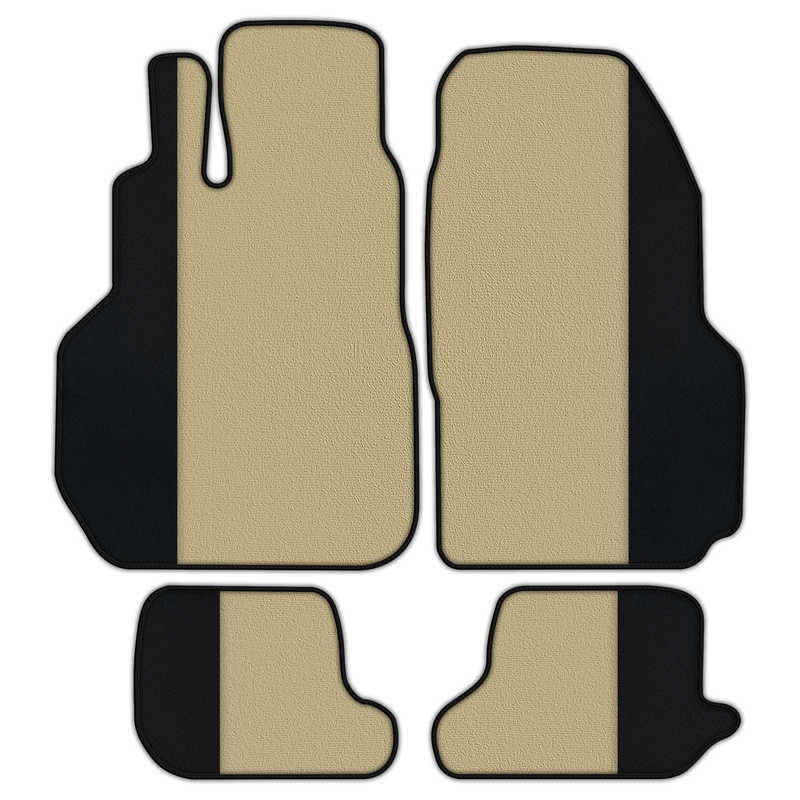 Customizable Floor Mats From Carpet with Leather for Nissan GT-R (2009-2023)