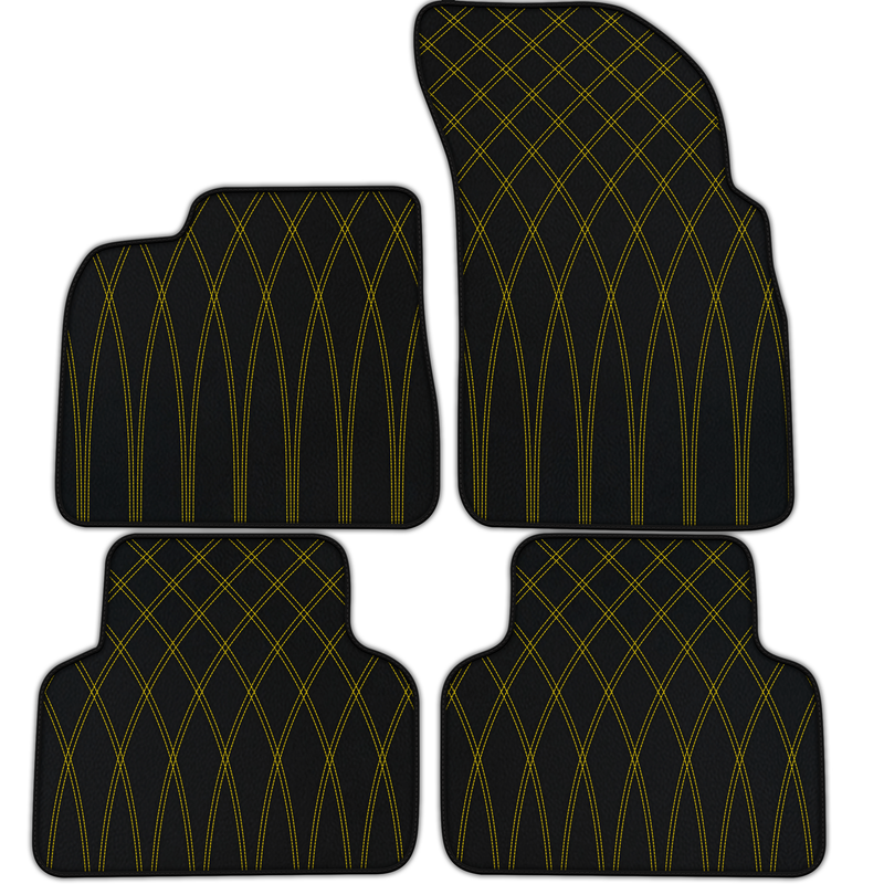 Customizable Leather Floor Mats with AW34 Pattern for Bentley Flying Spur (2013-2019)