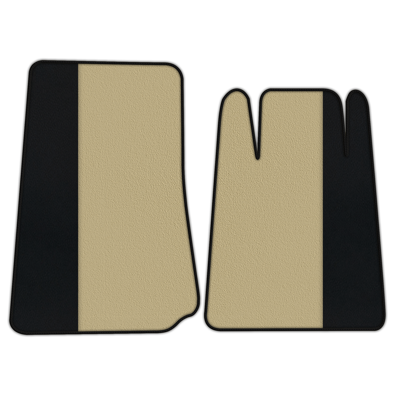 Customizable Floor Mats From Carpet With Leather for Lamborghini Espada (1968-1978)