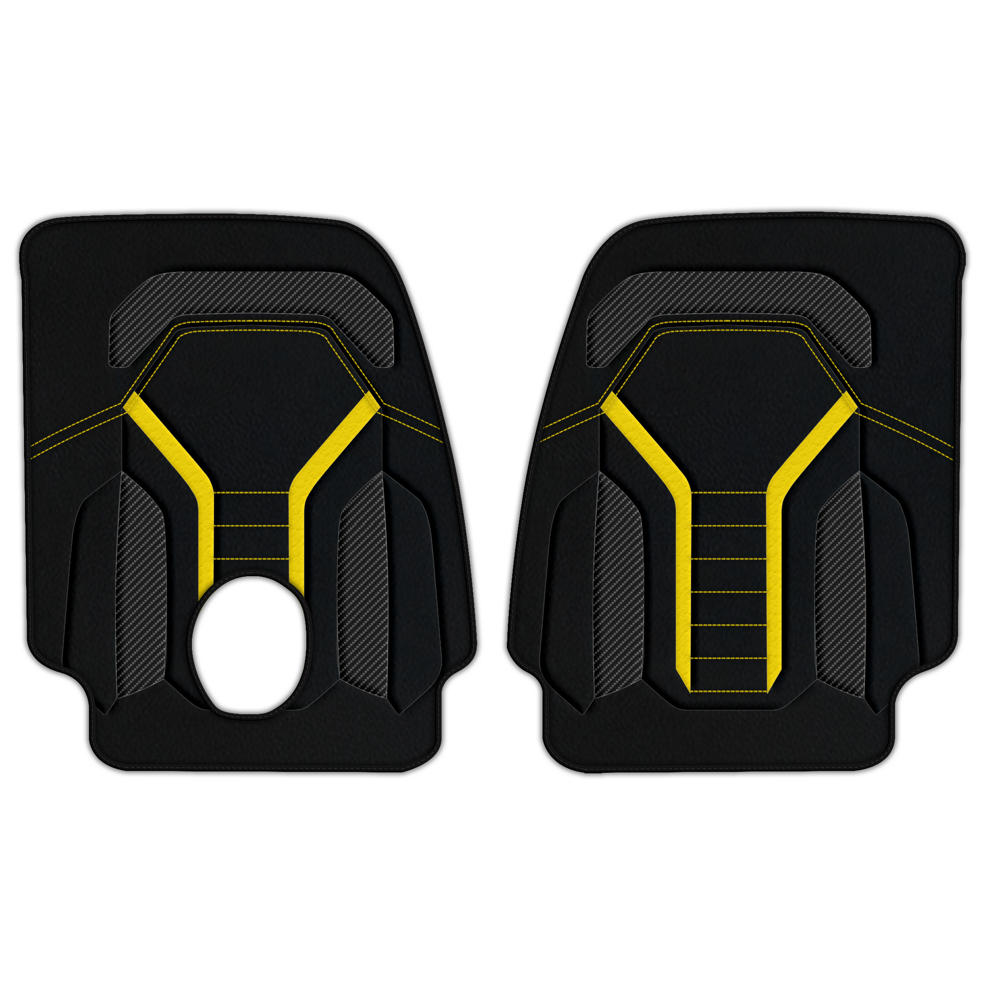 Customizable Leather Floor Mats for Ferrari Monza SP2 - AW23 Design