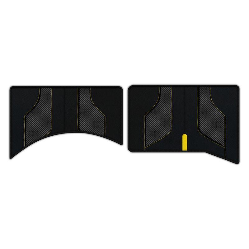 Customizable Leather Floor Mats with AW35 Pattern for Ferrari Daytona SP3 (2022-2025)