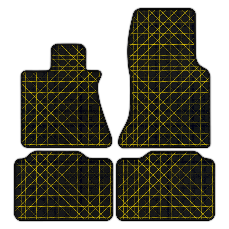 Customizable Leather Floor Mats with AW05 Pattern for Rolls Royce Phantom VIII (2017-2024)