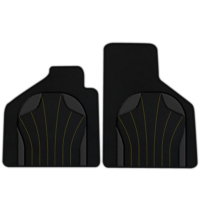 Customizable Leather Floor Mats with AW38 Pattern for Lamborghini Diablo (1990-2001)