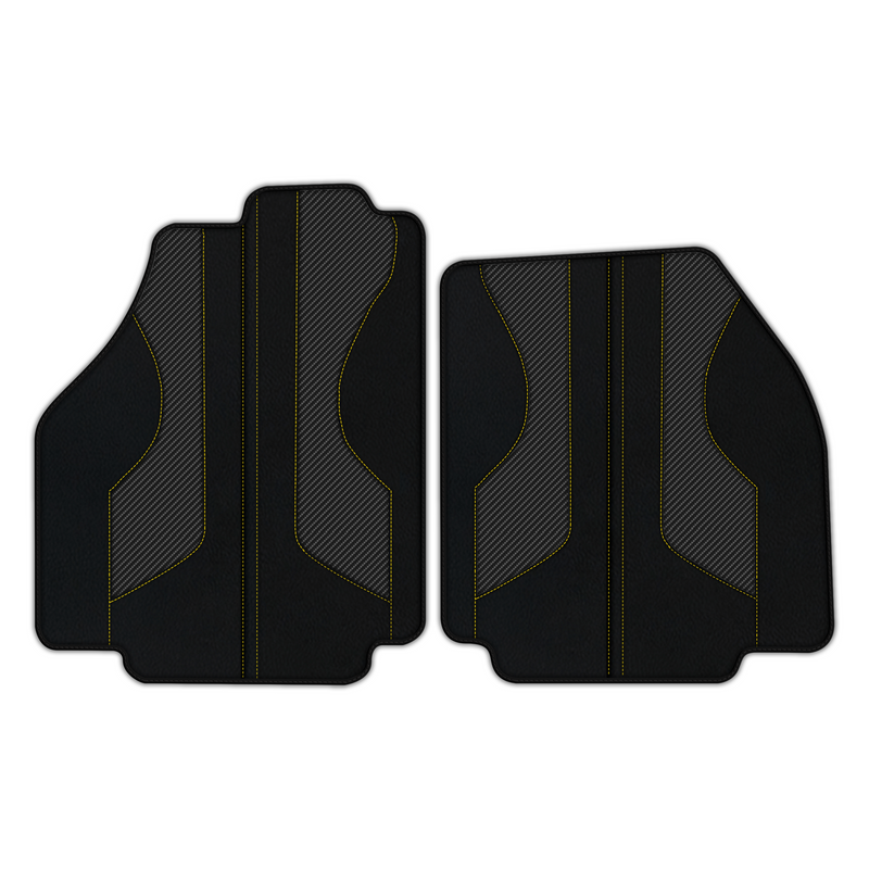 Customizable Leather Floor Mats ER56 Edition for Ferrari F8 Spider (2019-2023)