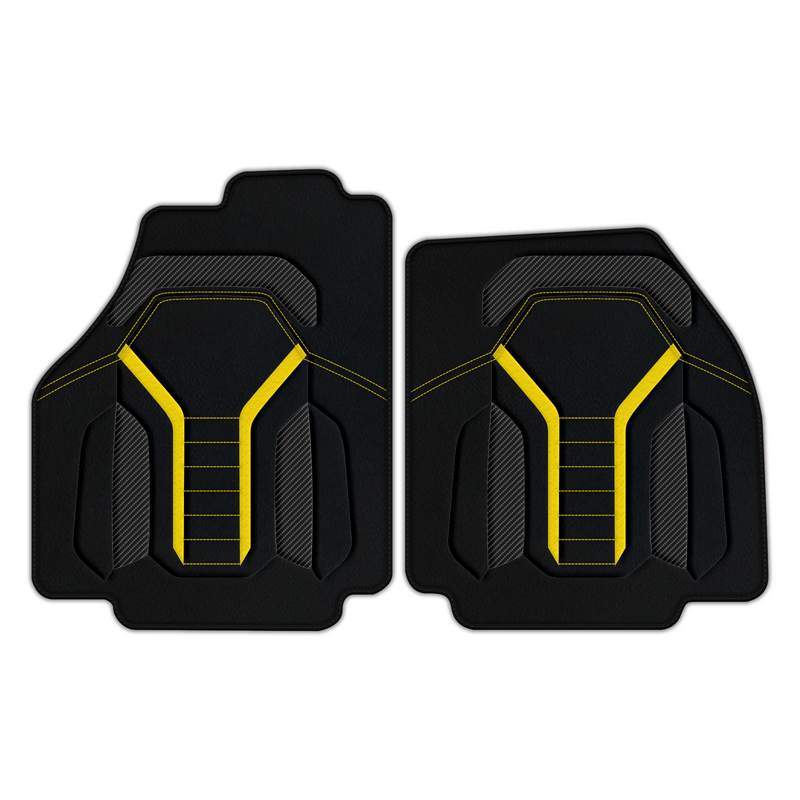 Customizable Leather Floor Mats with AW47 Pattern for Ferrari 458 Italia (2009-2015)