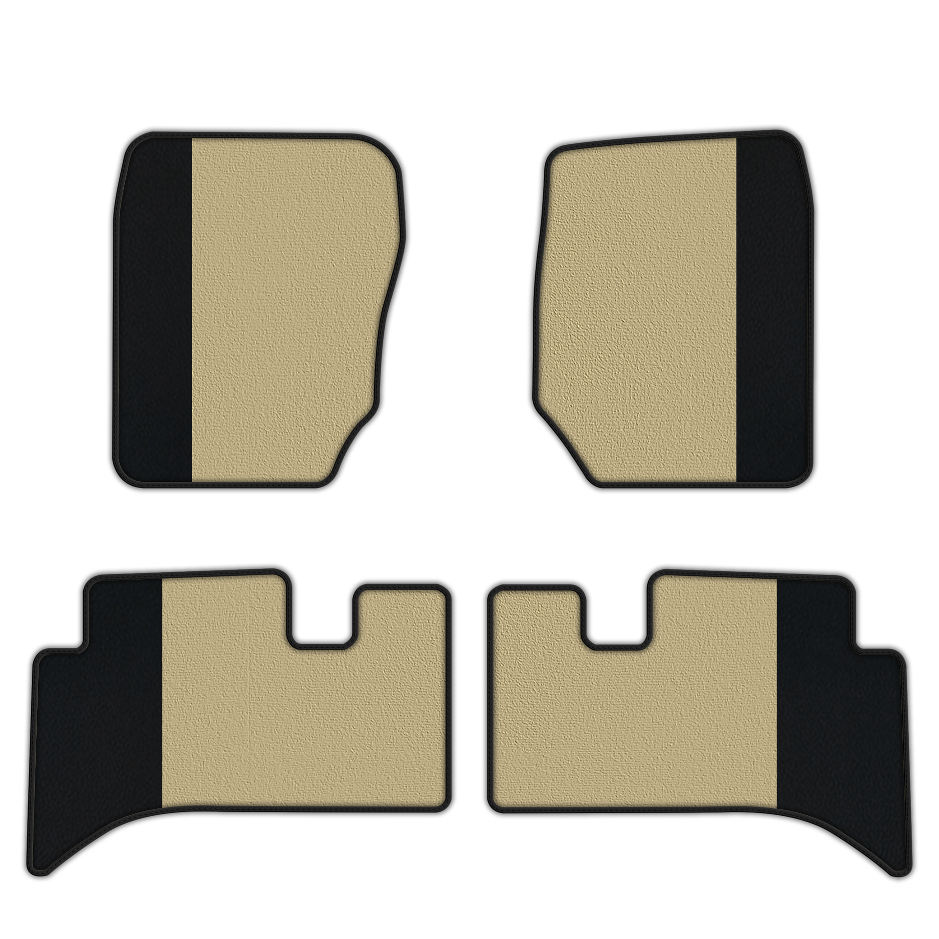 Customizable Carpet & Leather Floor Mats for Land Rover Freelander