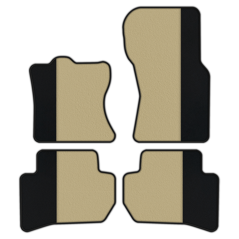 Customizable Floor Mats From Carpet With Leather for Range Rover Velar (2017-2024)