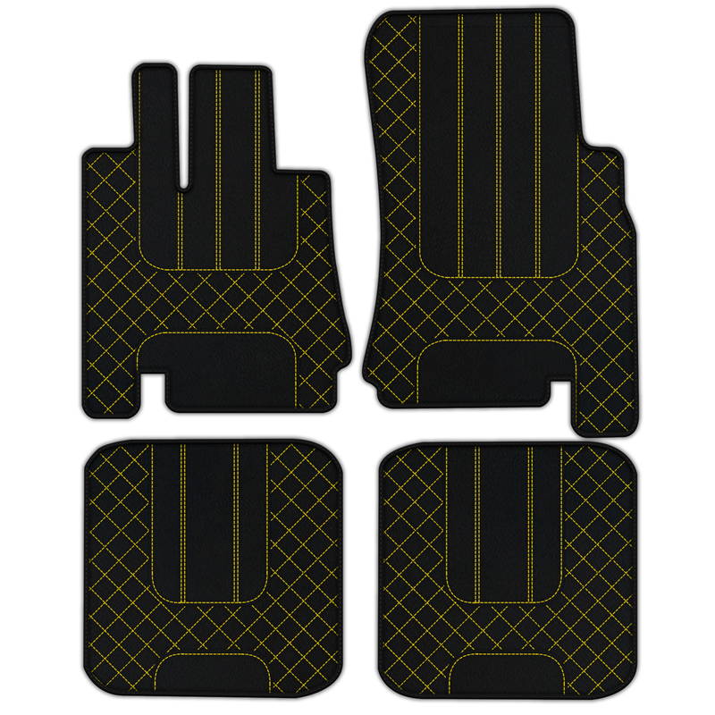 Customizable Leather Floor Mats with AW1 Pattern for Bentley Green Label (1998-2009)