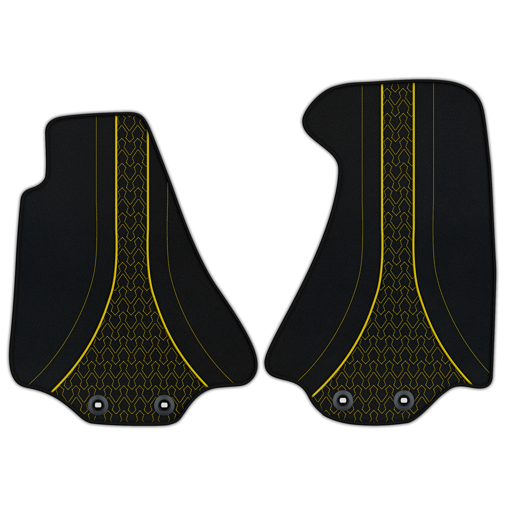 Premium Custom Leather Floor Mats for Aston Martin DB9 (2004-2016)
