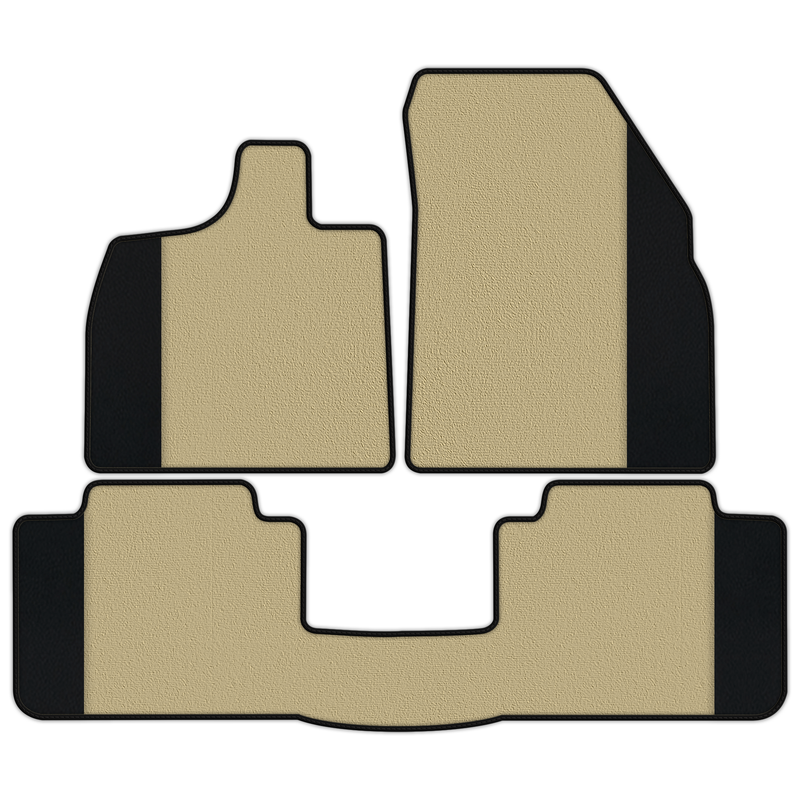 Customizable Floor Mats From Carpet With Leather for Lotus Emeya (2024-2025)