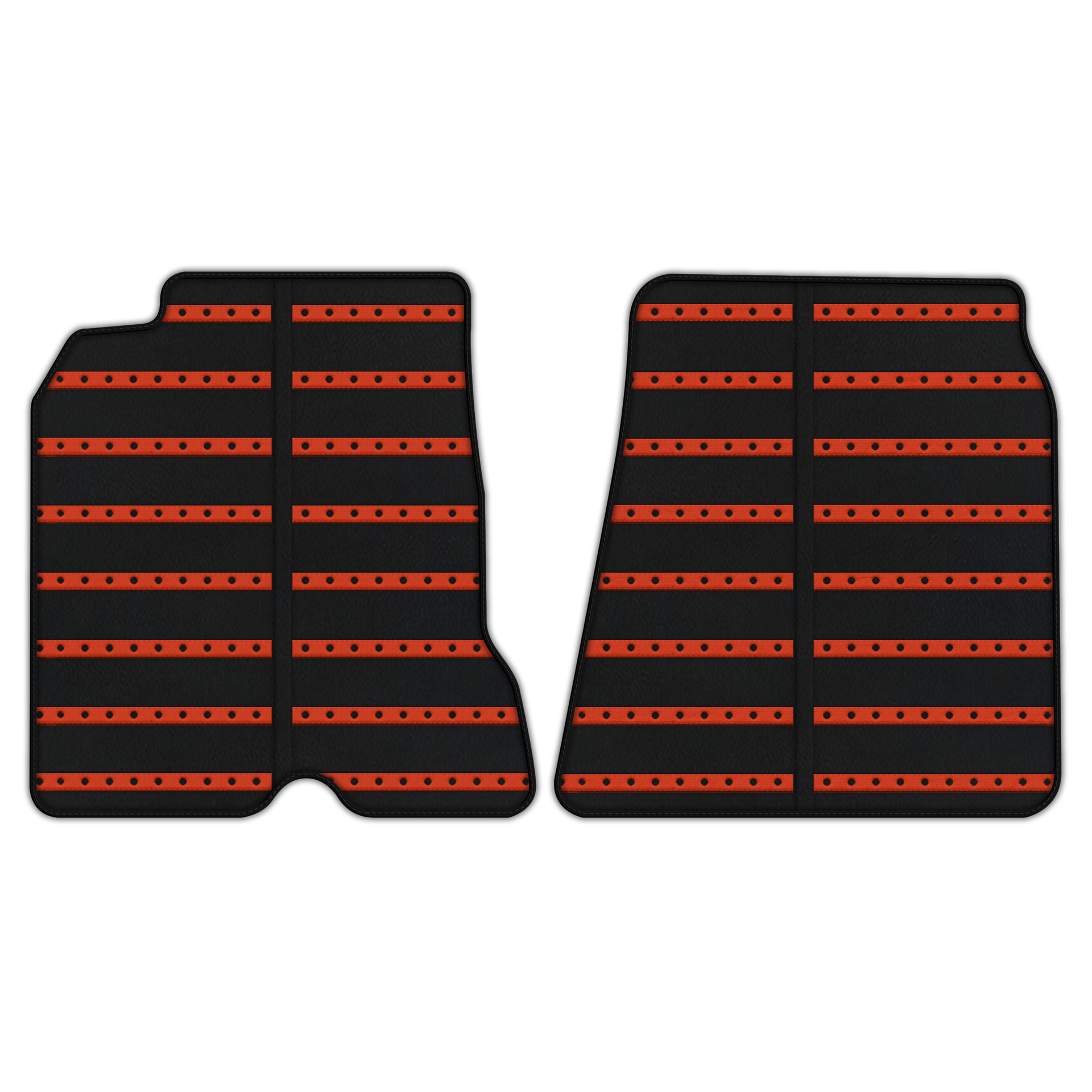 Customizable Double Diamond Pattern Floor Mats for 2015–2018 Ferrari California T - AutoWin