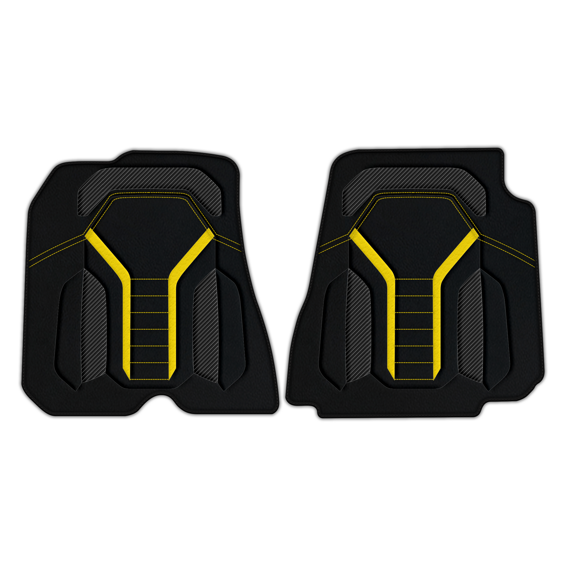 Customizable Leather Floor Mats for Ferrari F12 Berlinetta 2012-2022