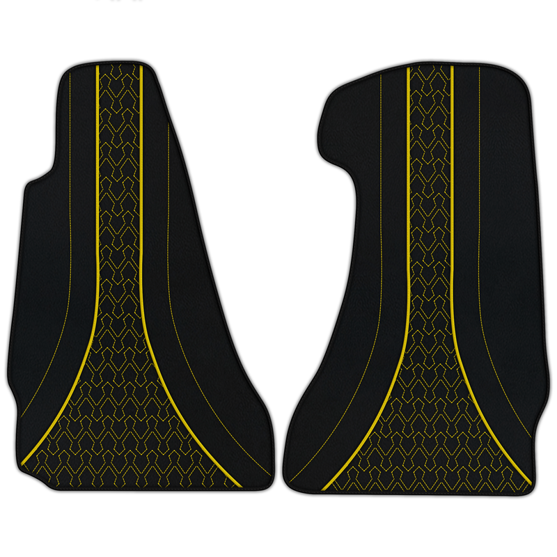Customizable Leather Floor Mats with AW03 Pattern for Aston Martin V12 Vanquish (2024-2025)