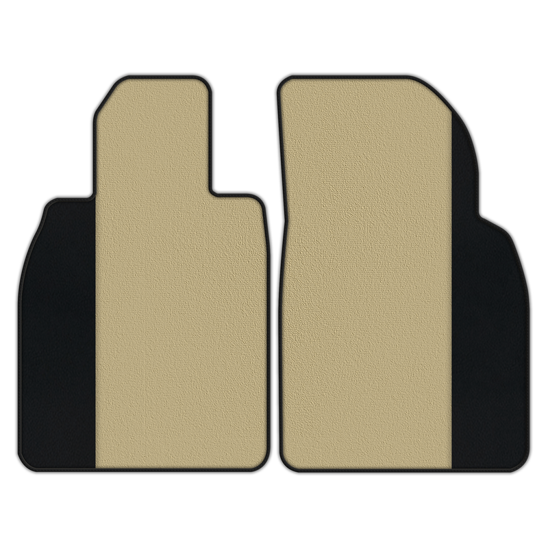 Customizable Floor Mats From Carpet With Leather for Porsche 718 Cayman (2017-2023)