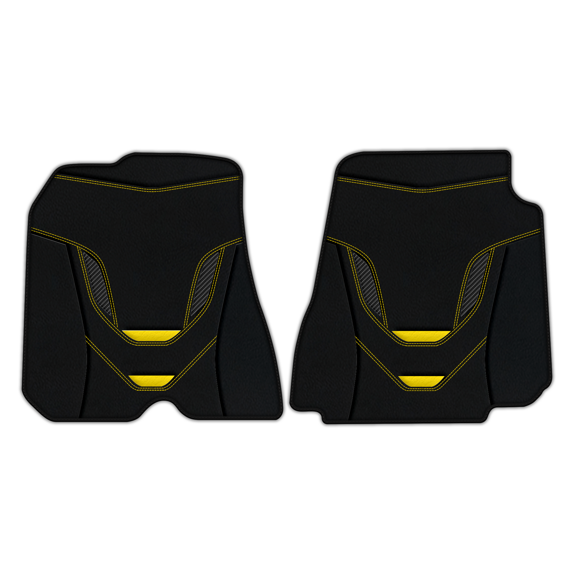 Customizable Leather Floor Mats for Ferrari F12 Berlinetta 2012-2022