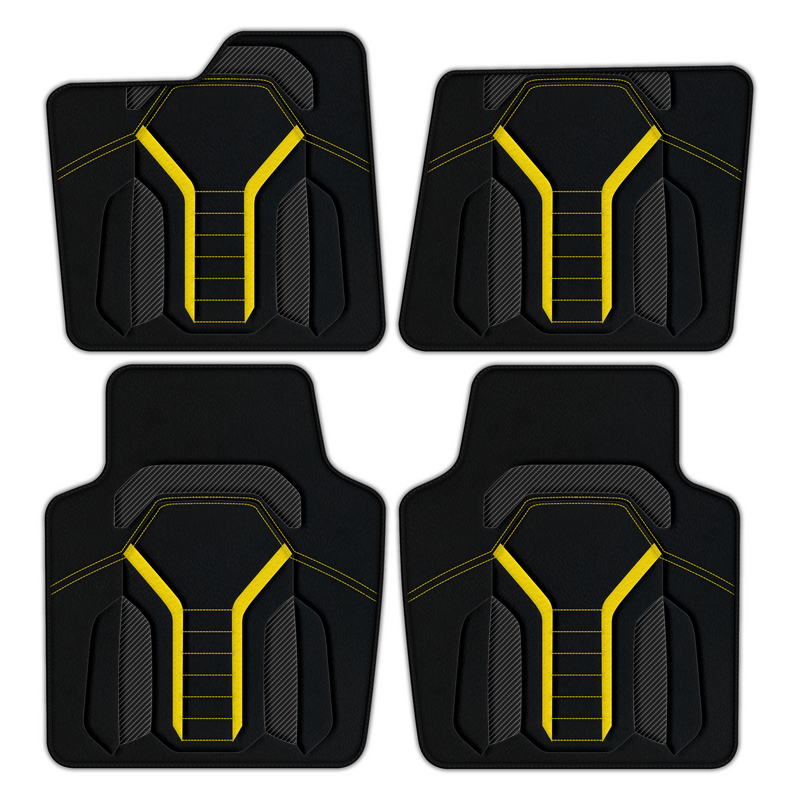 Customizable Leather Floor Mats with AW47 Pattern for Ferrari Purosangue (2023-2024)