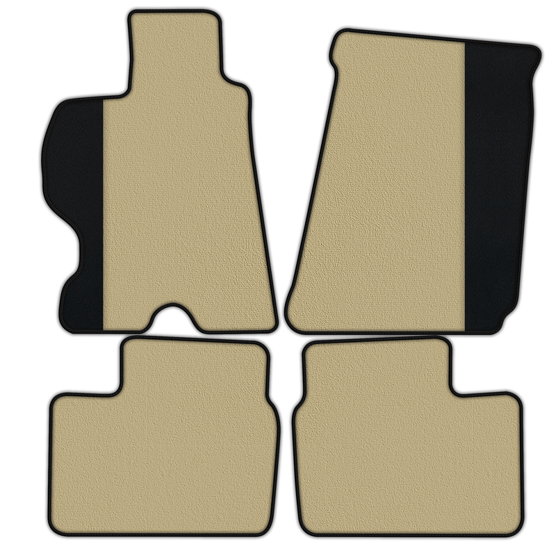 Customizable Floor Mats From Carpet with Leather for Ferrari FF (2011-2016)