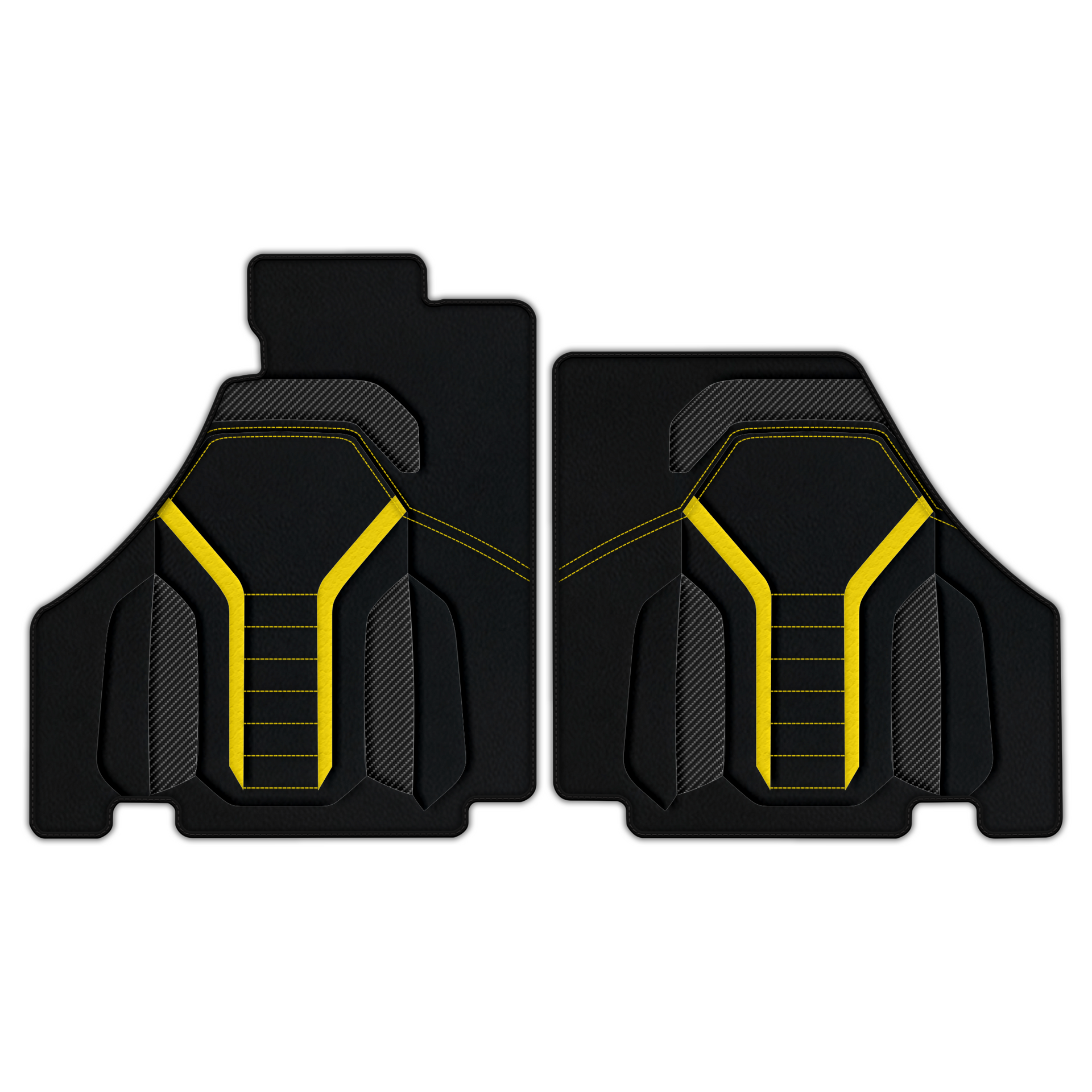Customizable Leather Floor Mats for Ferrari 360 - AW23 Pattern