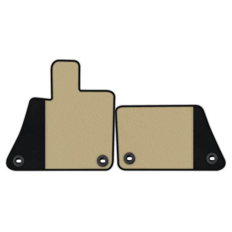 Customizable Floor Mats From Carpet With Leather for Bugatti Veyron (2005-2015)