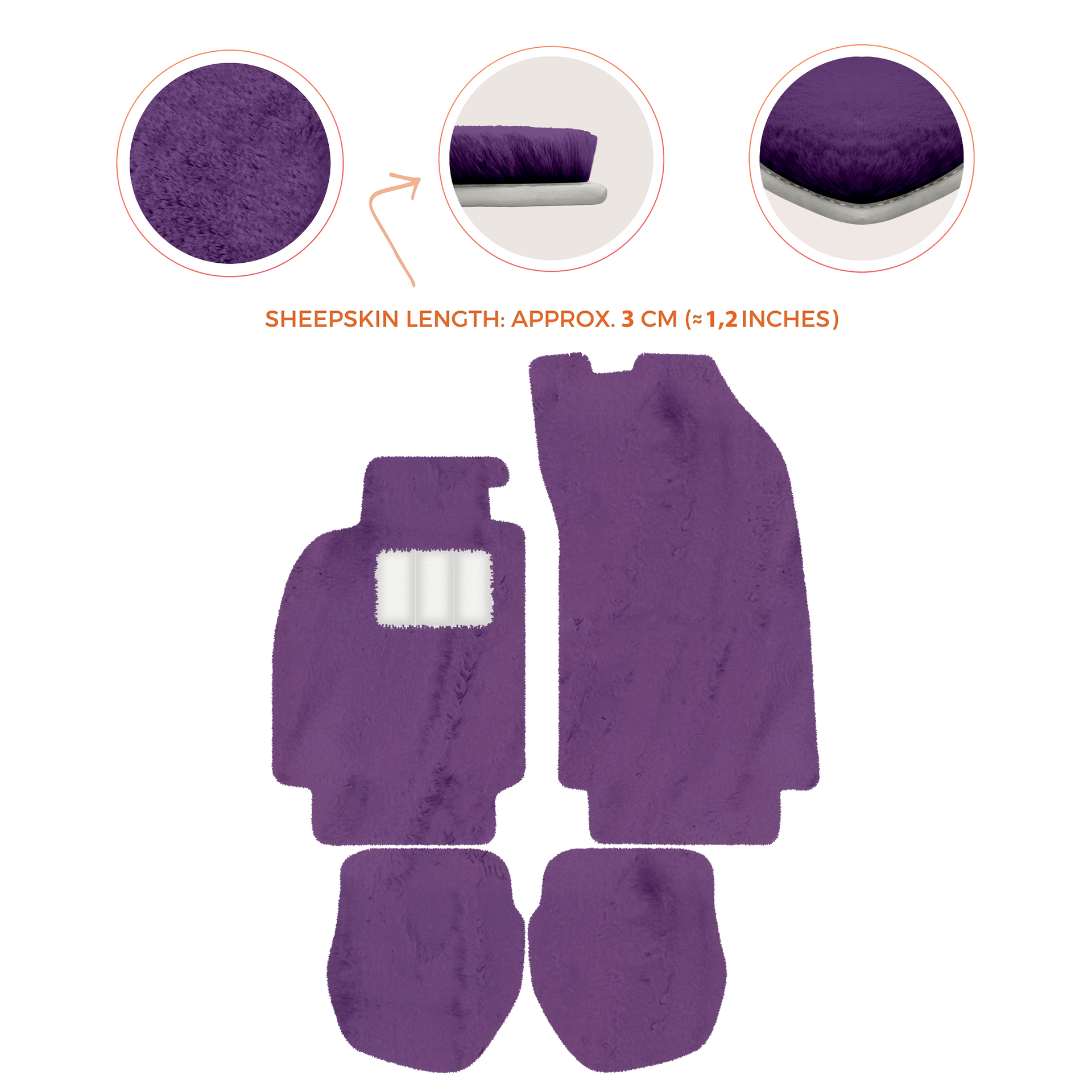 Customizable Leather Floor Mats with Hex Pattern for Porsche 964 (1989-1994) - AutoWin