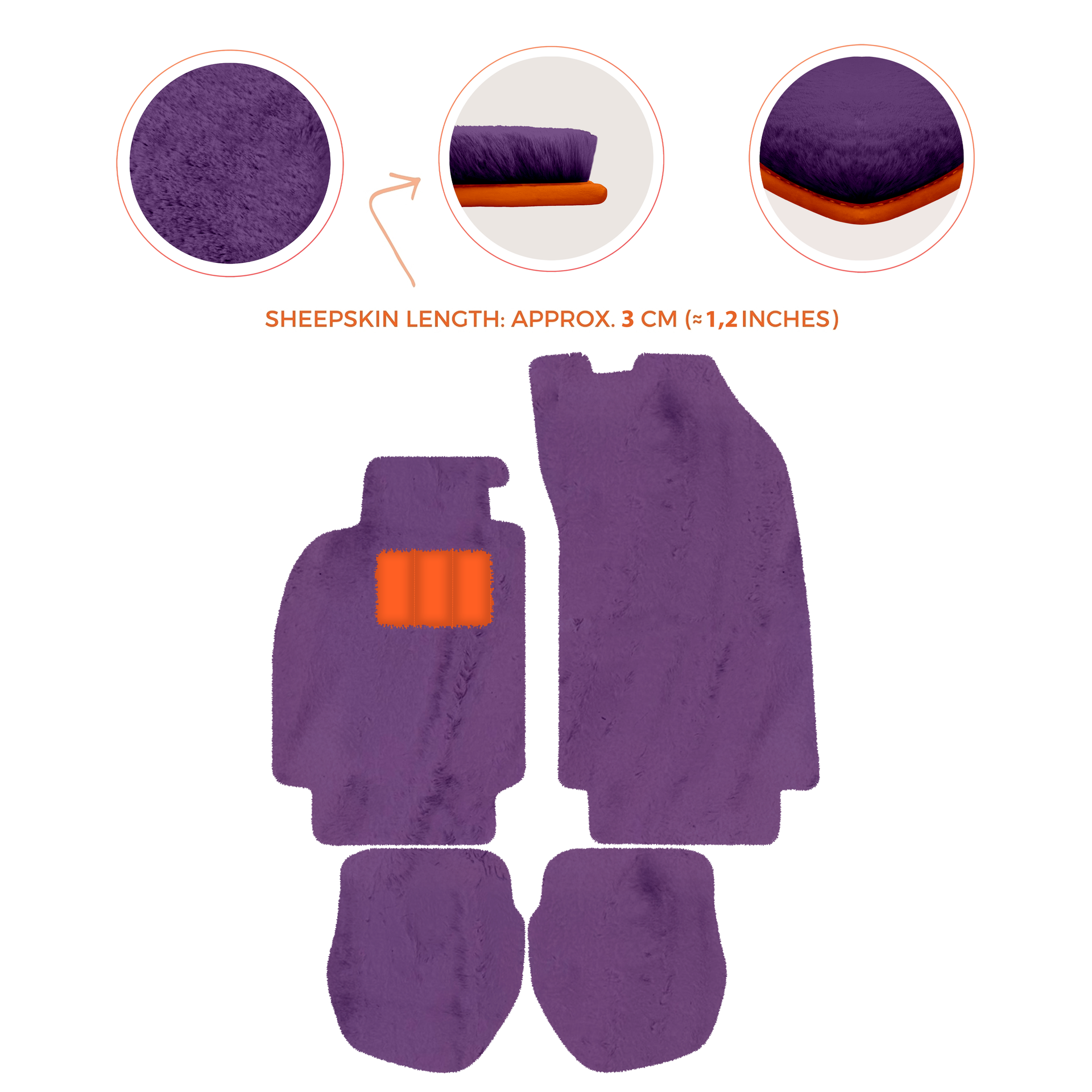 Customizable Leather Floor Mats with Hex Pattern for Porsche 964 (1989-1994) - AutoWin