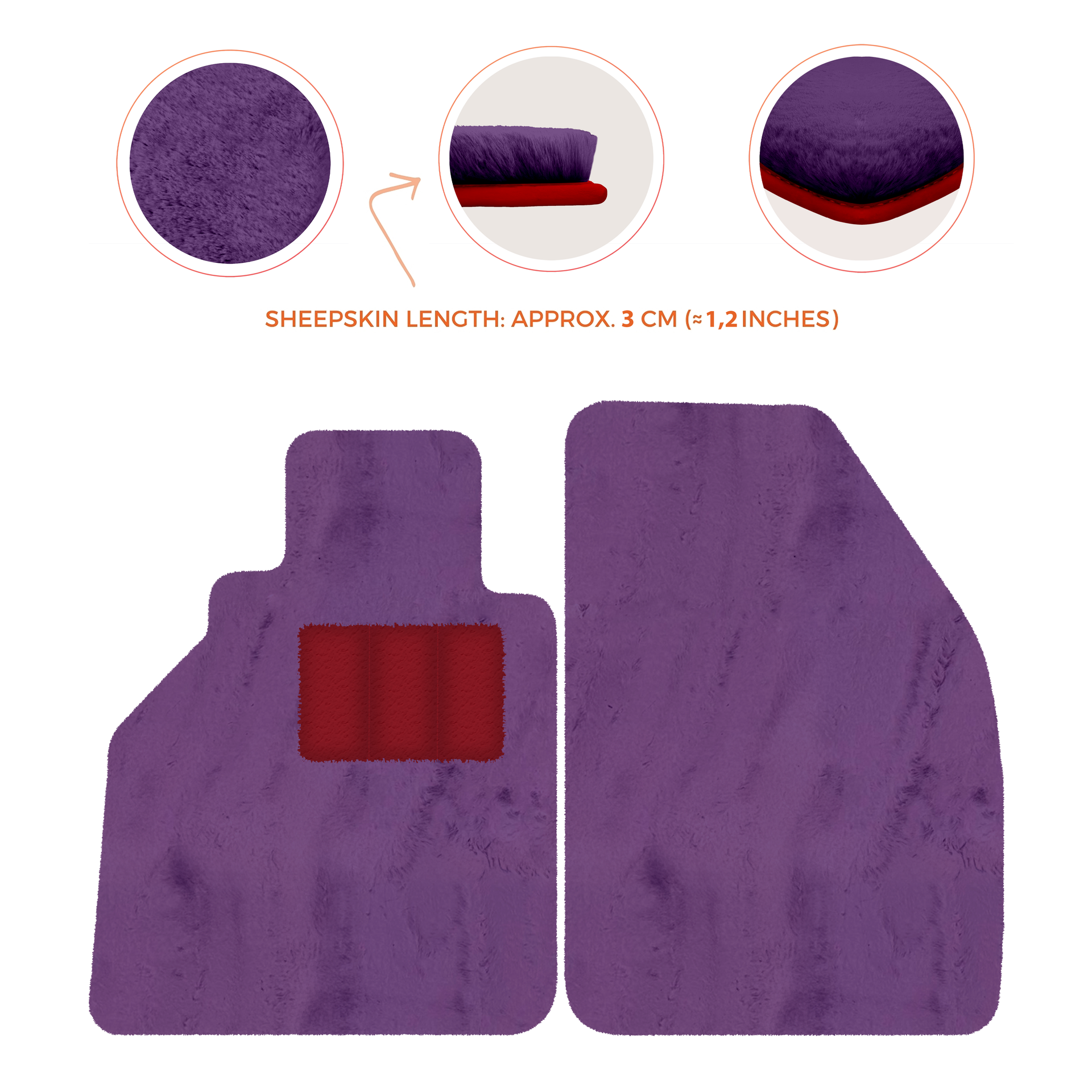 Dark Blue Floor Mats for Porsche 986 Boxster (1996-2004) - AutoWin