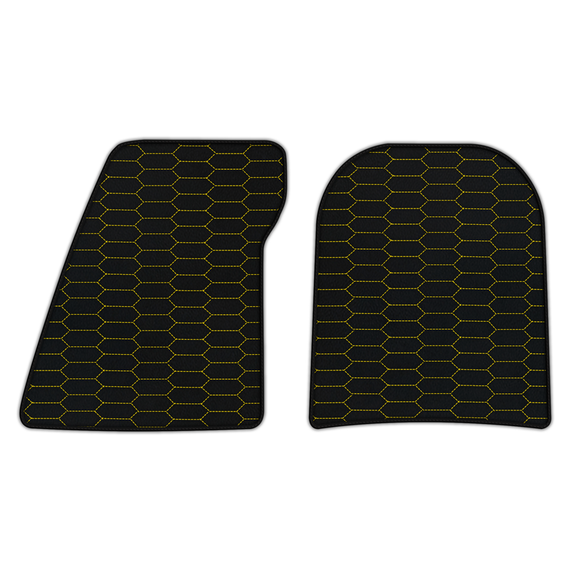 Customizable Leather Floor Mats with Raptor Hex Pattern for Lotus Evija (2023-2024)