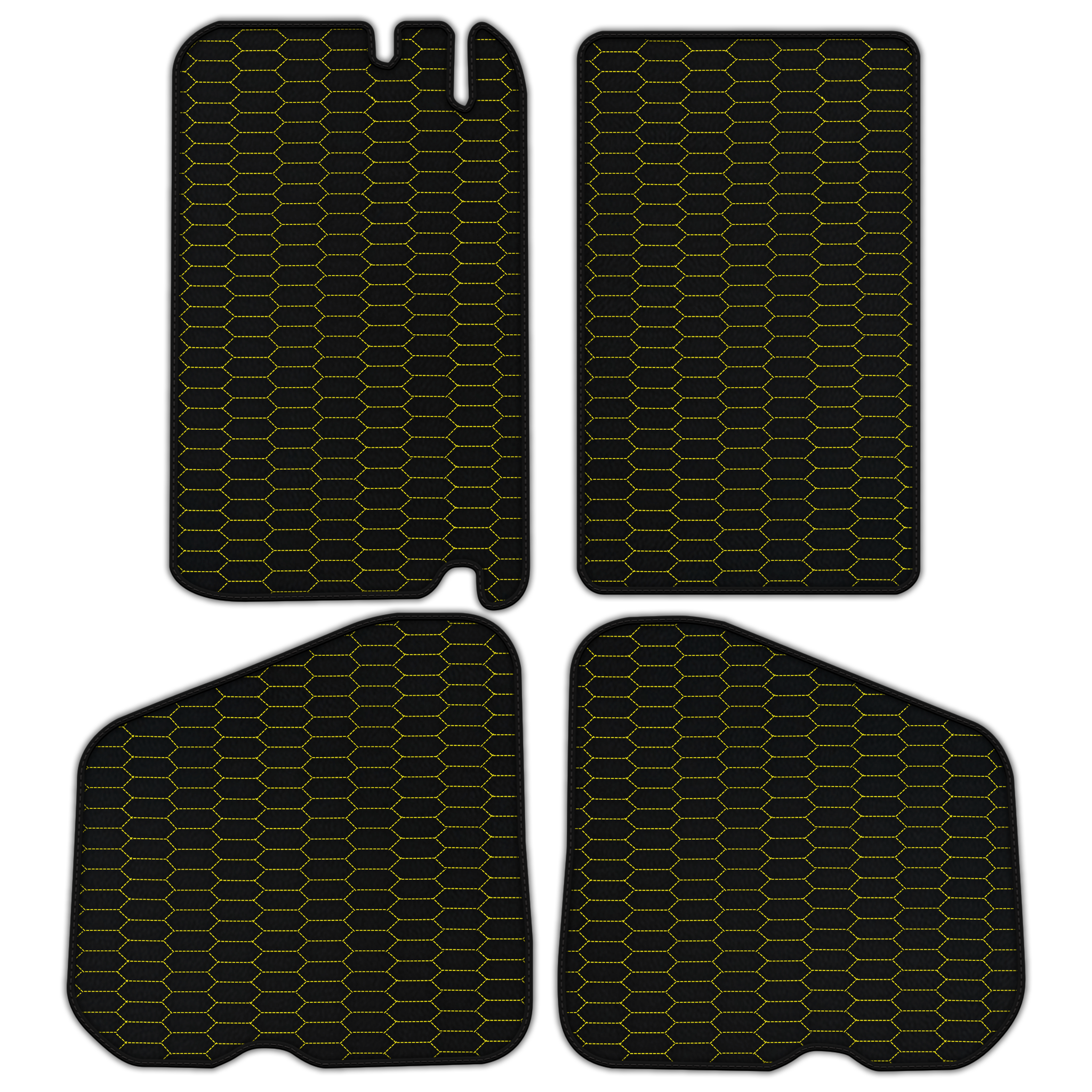 Custom Leather Floor Mats for Rolls Royce Shadow (1965-1977)