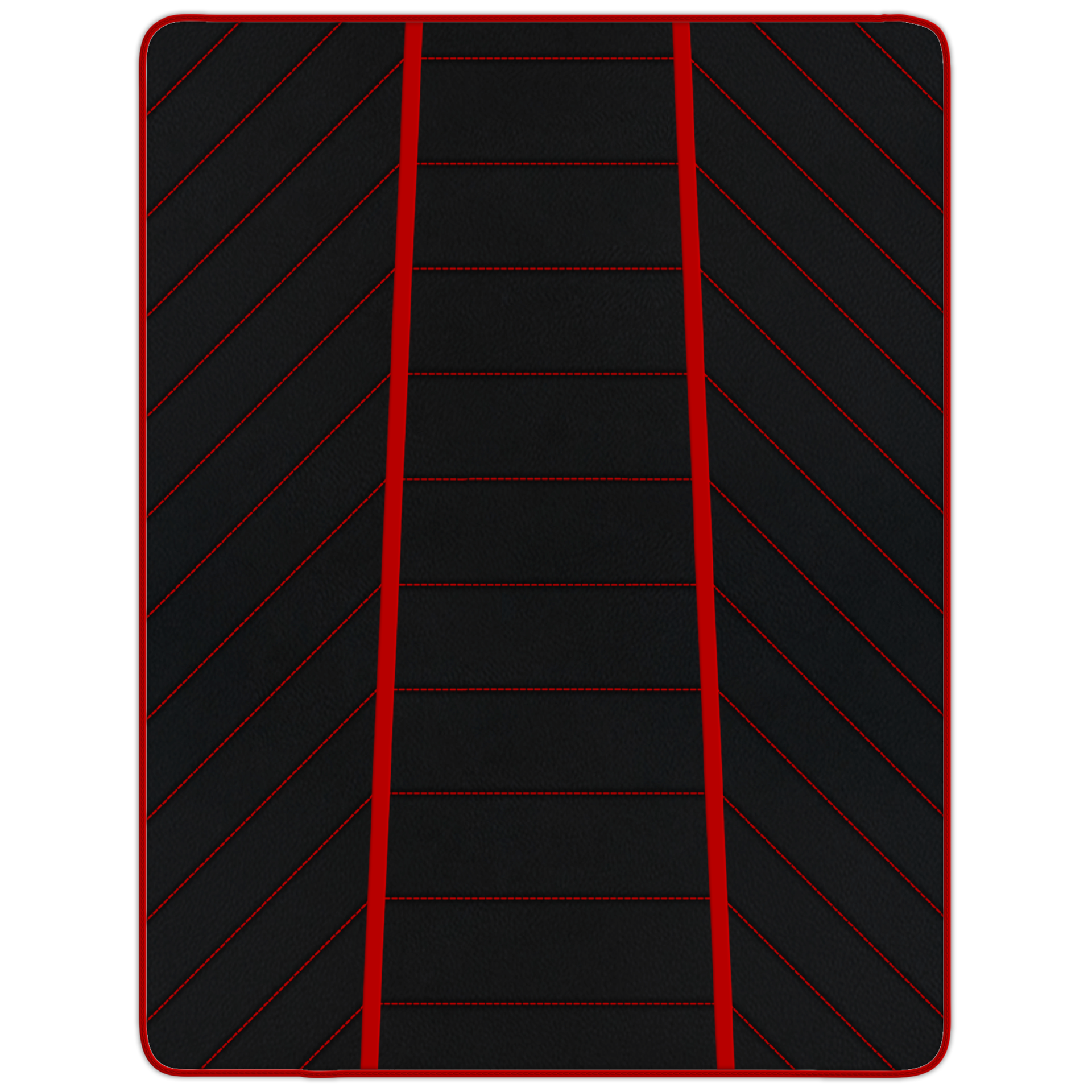 Premium Black Leather Floor Mats for Ferrari California | Full Set