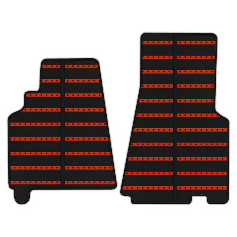 Leather Floor Mats with Daytona Design for Ferrari 575M Maranello (2002-2006)