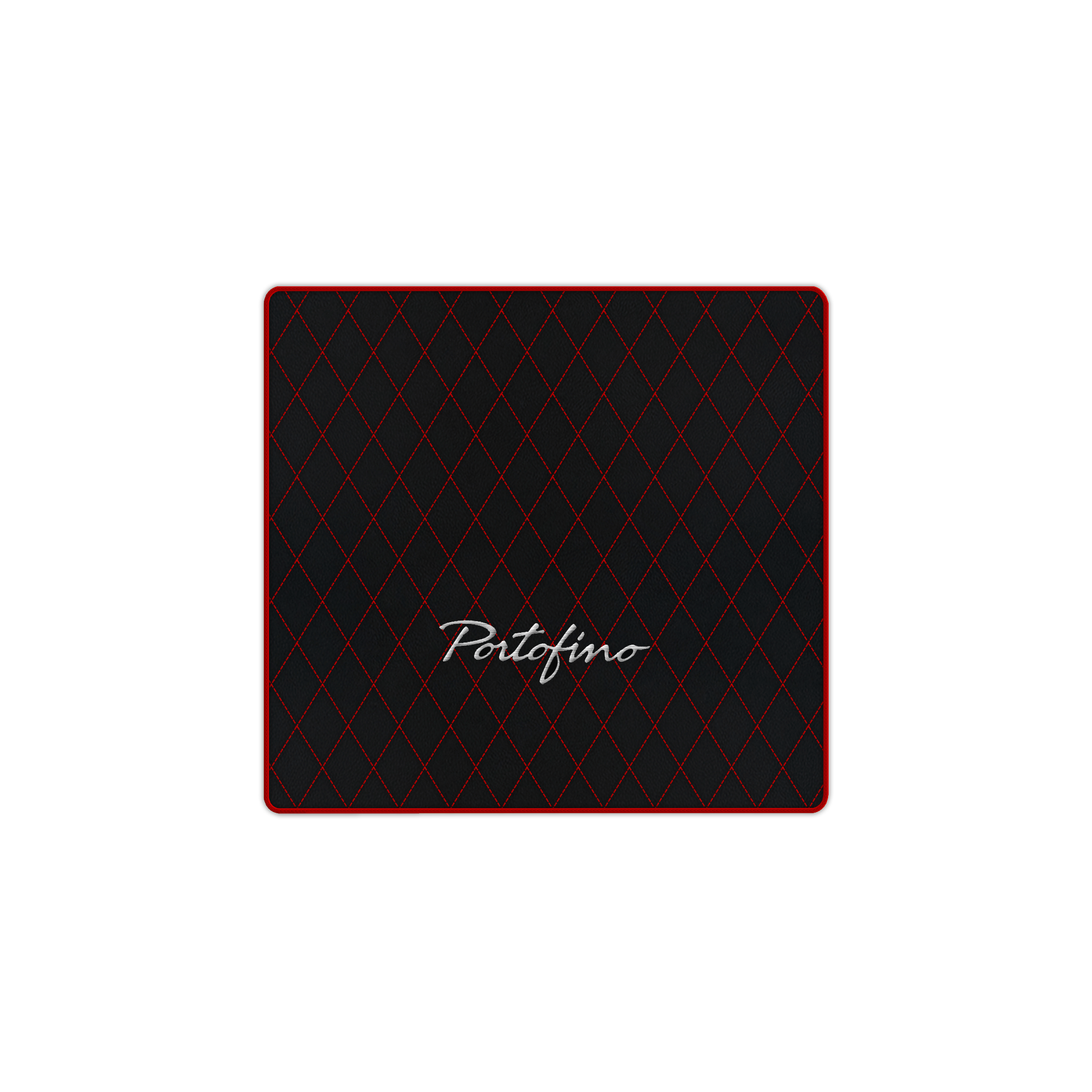 Custom Black Leather Floor Mats for Ferrari 812 Superfast (2018-2023)