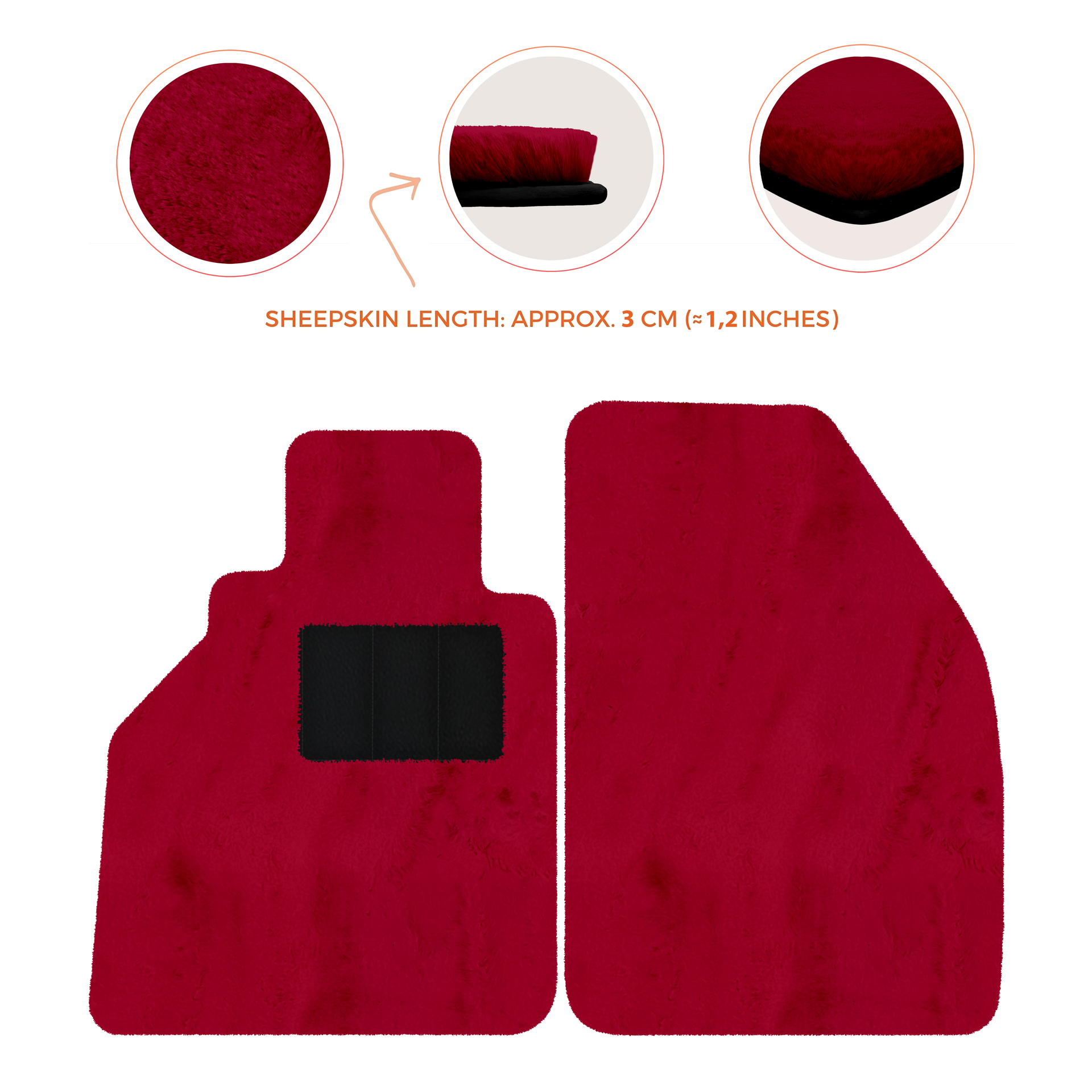 Dark Blue Floor Mats for Porsche 986 Boxster (1996-2004) - AutoWin