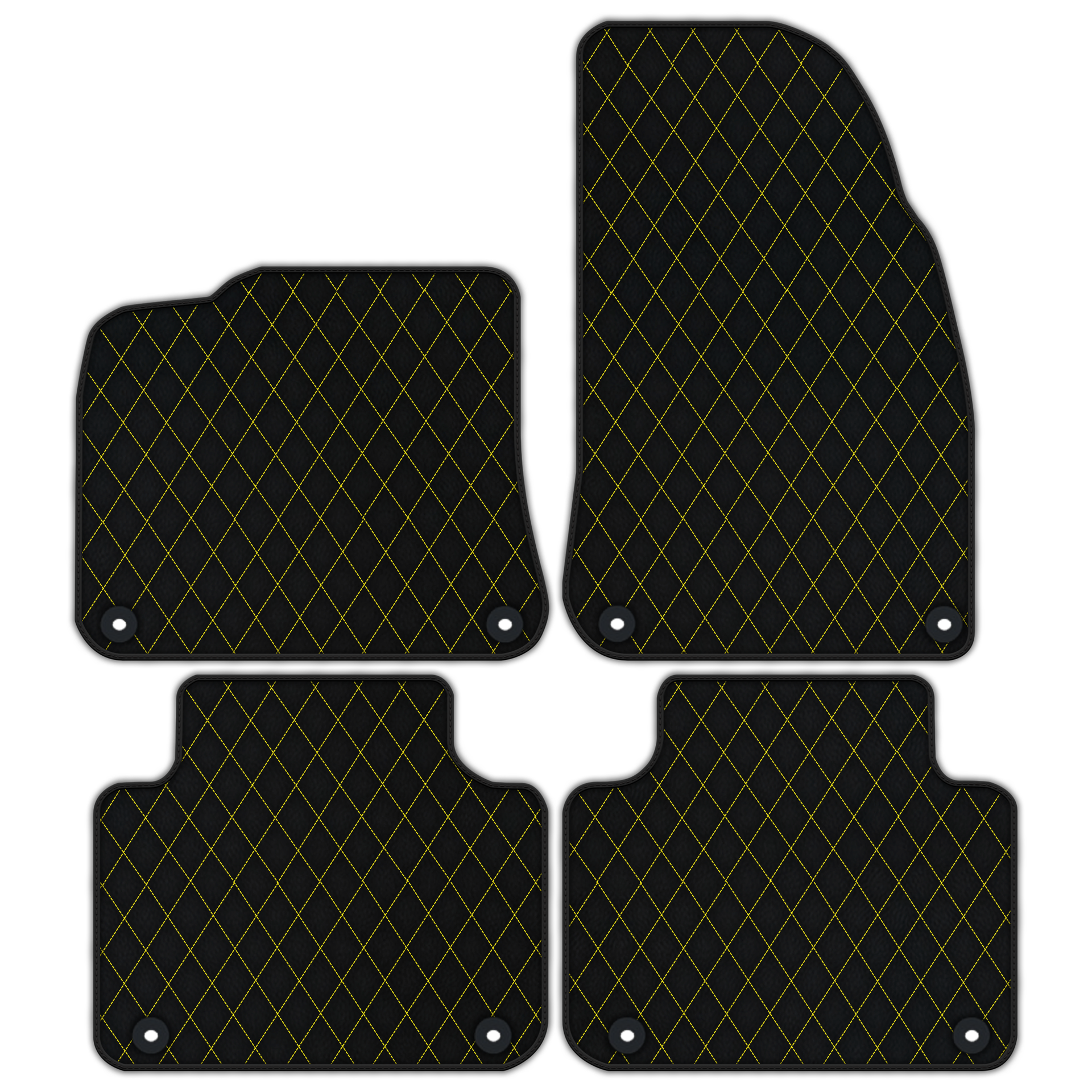 Customizable Leather Floor Mats for Porsche Cayenne (2018-2023)