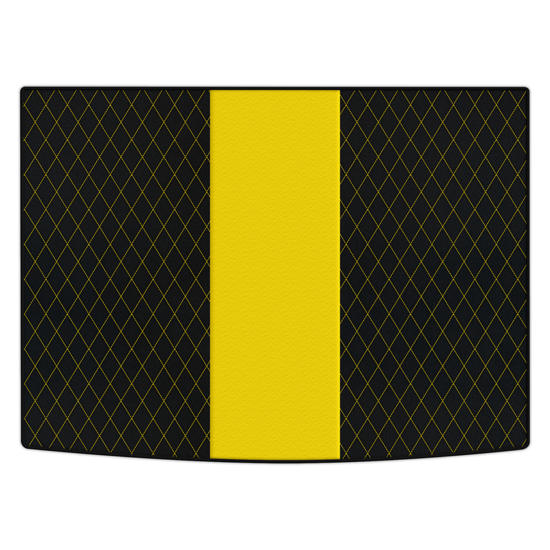 Dopasowane skórzane dywaniki do bagażnika z pojedynczym