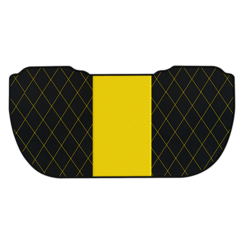 Customizable Leather Trunk Floor Mats with Single Diamond Pattern for SF90 Stradale (2019-2024)
