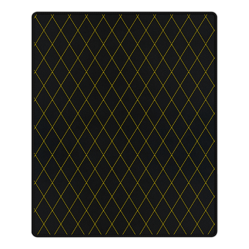 Customizable Leather Trunk Floor Mats with Single Diamond Pattern for Ferrari 296 GTB (2022-2025)