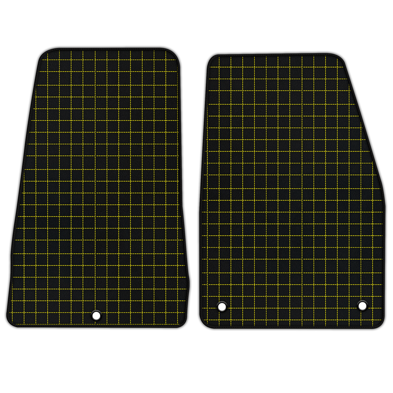 Customizable Square Pattern Floor Mats for Dodge Viper (2003-2006)