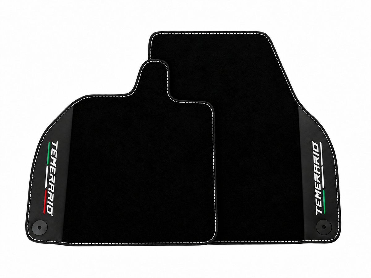 Dopasowane Skórzane Dywaniki Samochodowe z Wzorem Trójkąta dla Lamborghini Temerario (2025-2026)
