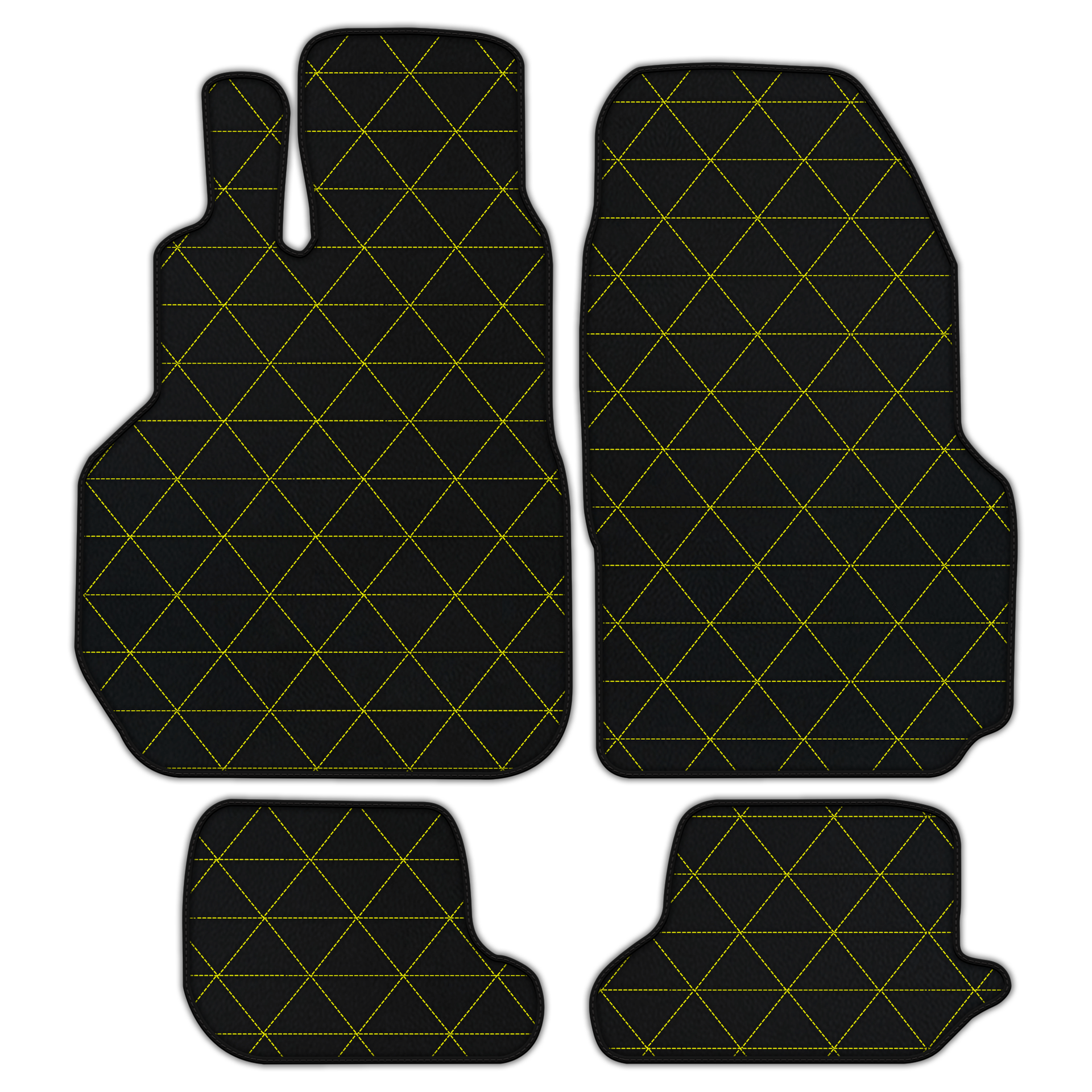 Premium Customizable Leather Floor Mats for Nissan GT-R (2009-2023)