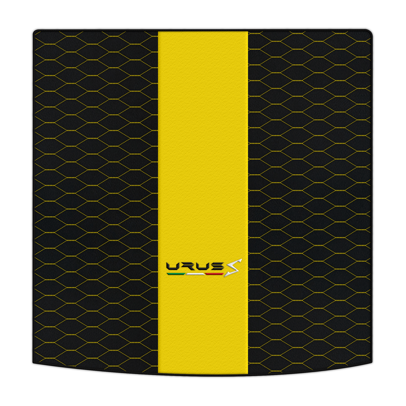 Customizable Leather Trunk Floor Mats with Viper Hex Pattern for Lamborghini Urus (2018-2026)