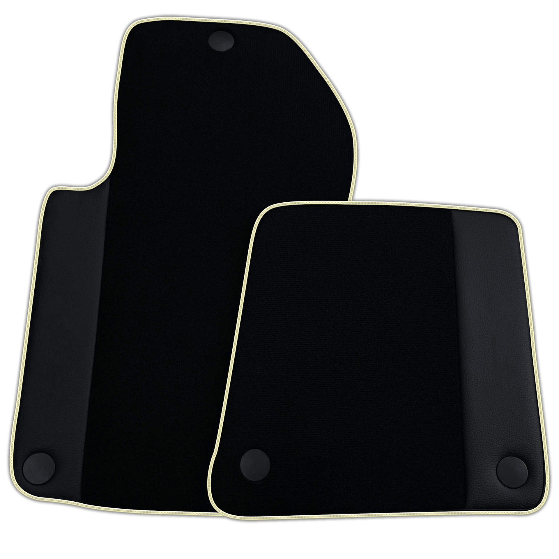 Custom Black Floor Mats For Ferrari 599 Coupe 2006-2012 With Leather