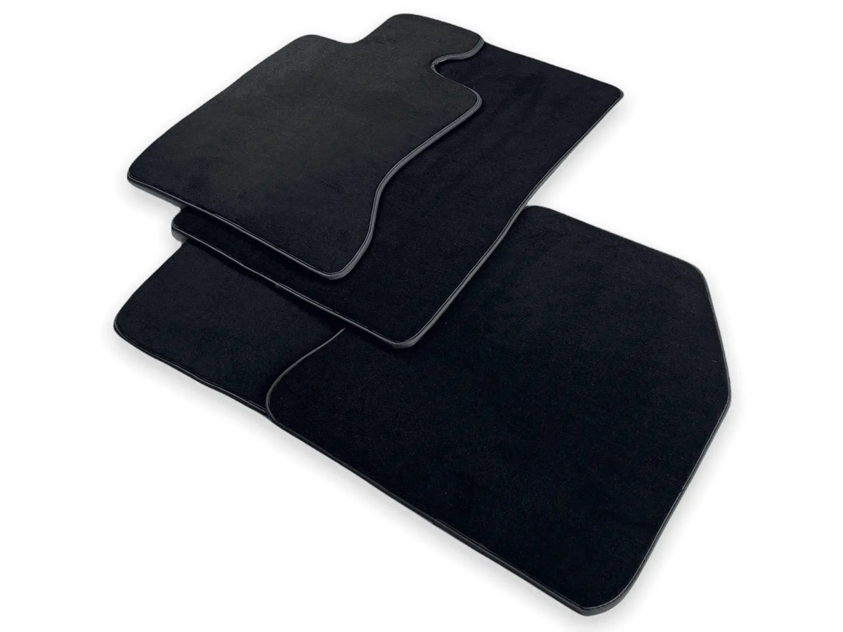 Black Carpet Floor Mats for Rolls Royce Phantom VIII (2017-2024) - AutoWin