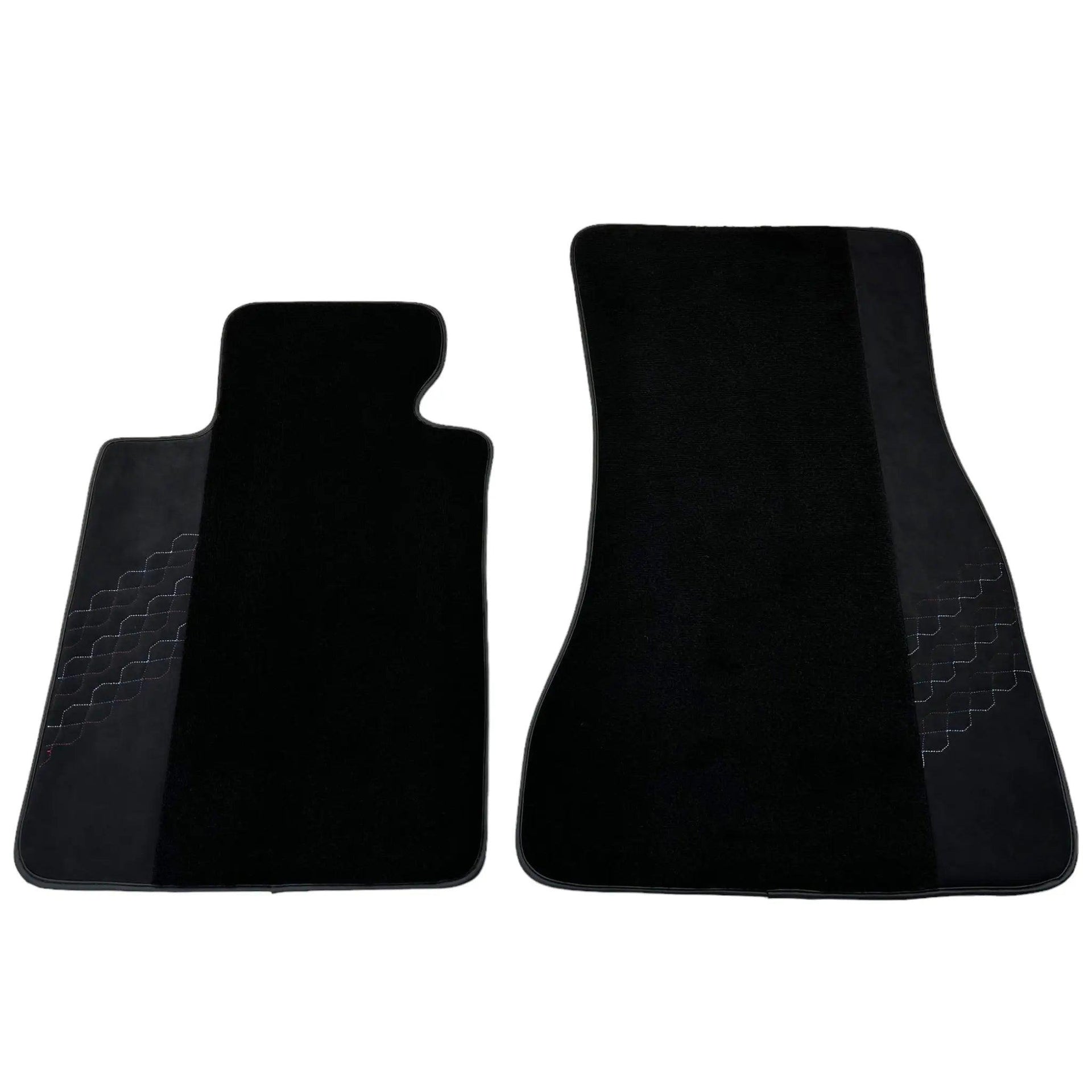 Black Floor Mats for BMW 2 Series M3 G81 Touring (2022-2026) with Alcantara Leather - AutoWin