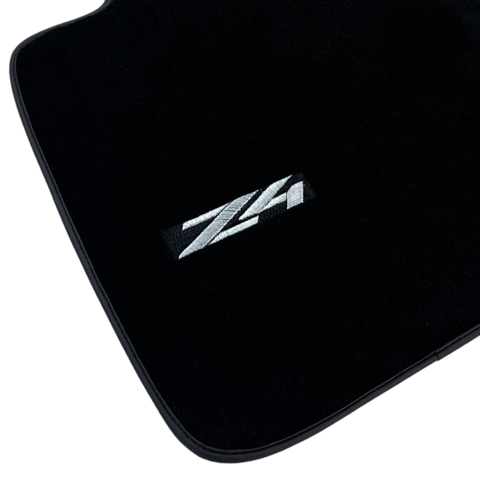 Black Floor Mats for BMW Z4 Series E86 Coupe (2003-2008) - AutoWin