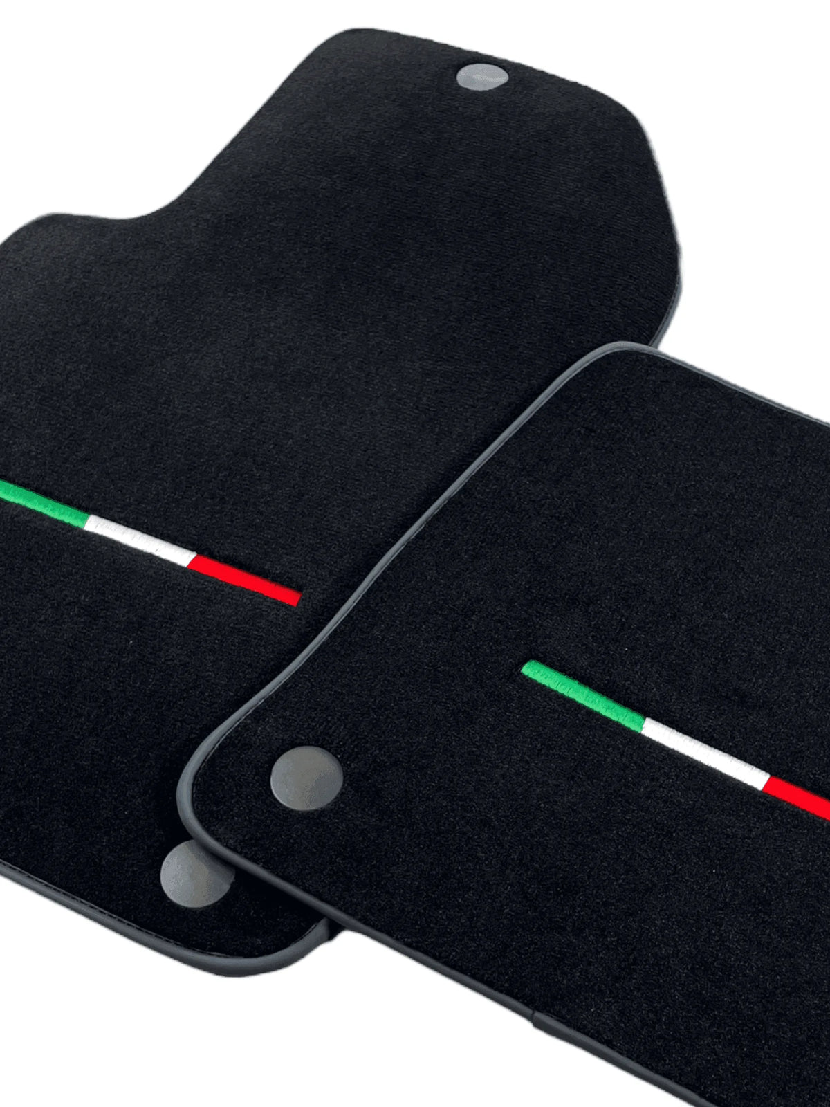 Czarne Dywaniki samochodowe dla Ferrari 612 Scaglietti 2005-2011 Edycja Włoska - AutoWin