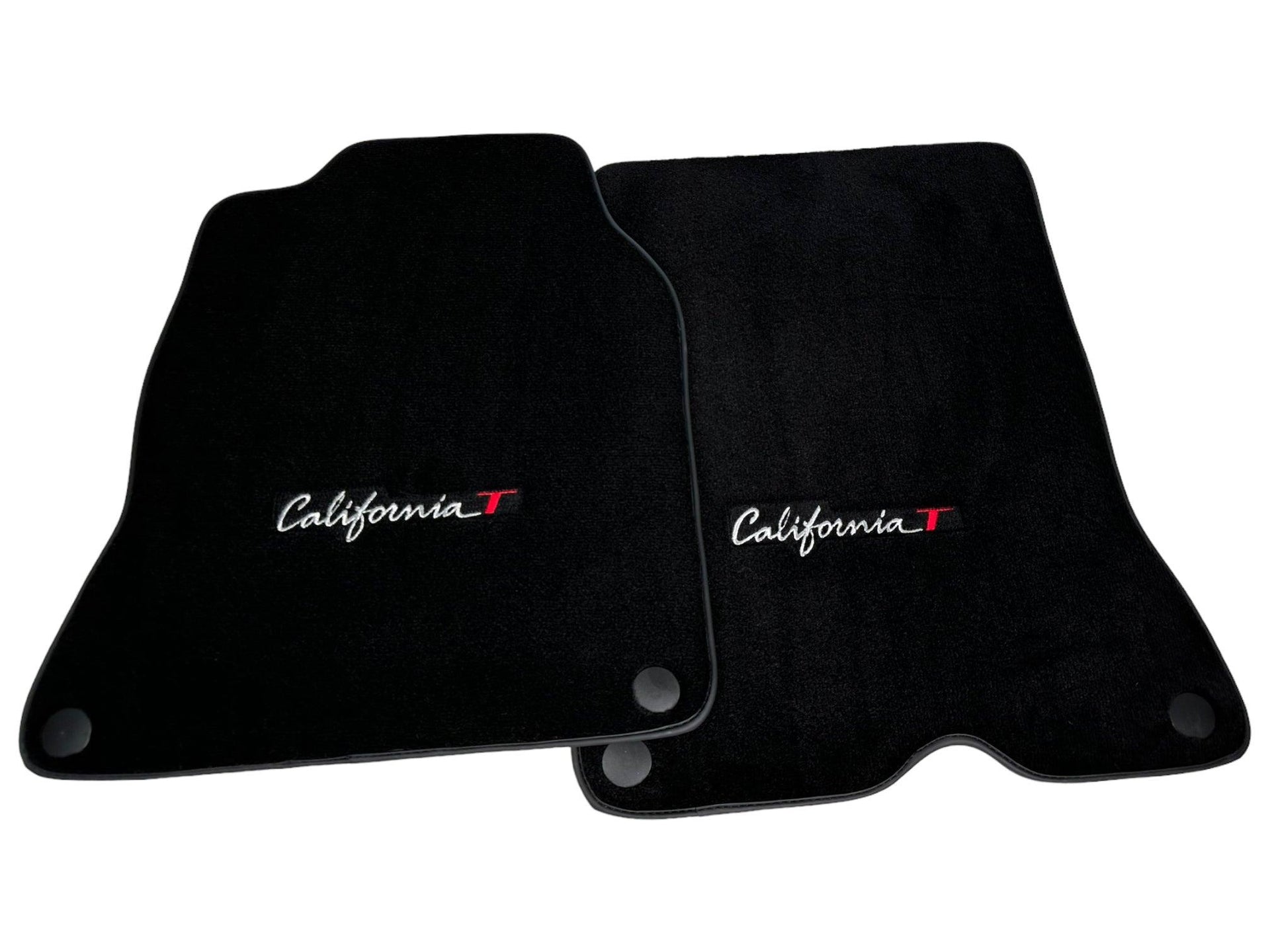 Black Floor Mats For Ferrari California T 2015–2018 - AutoWin