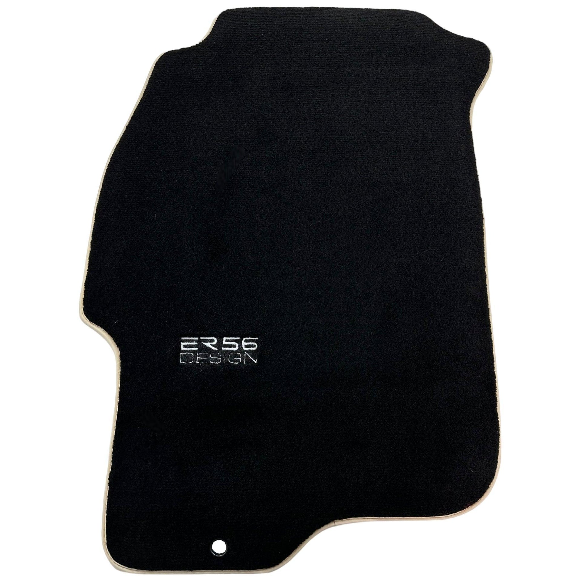 Black Floor Mats For Honda Civic VI (1995-2000) ER56 Design - AutoWin