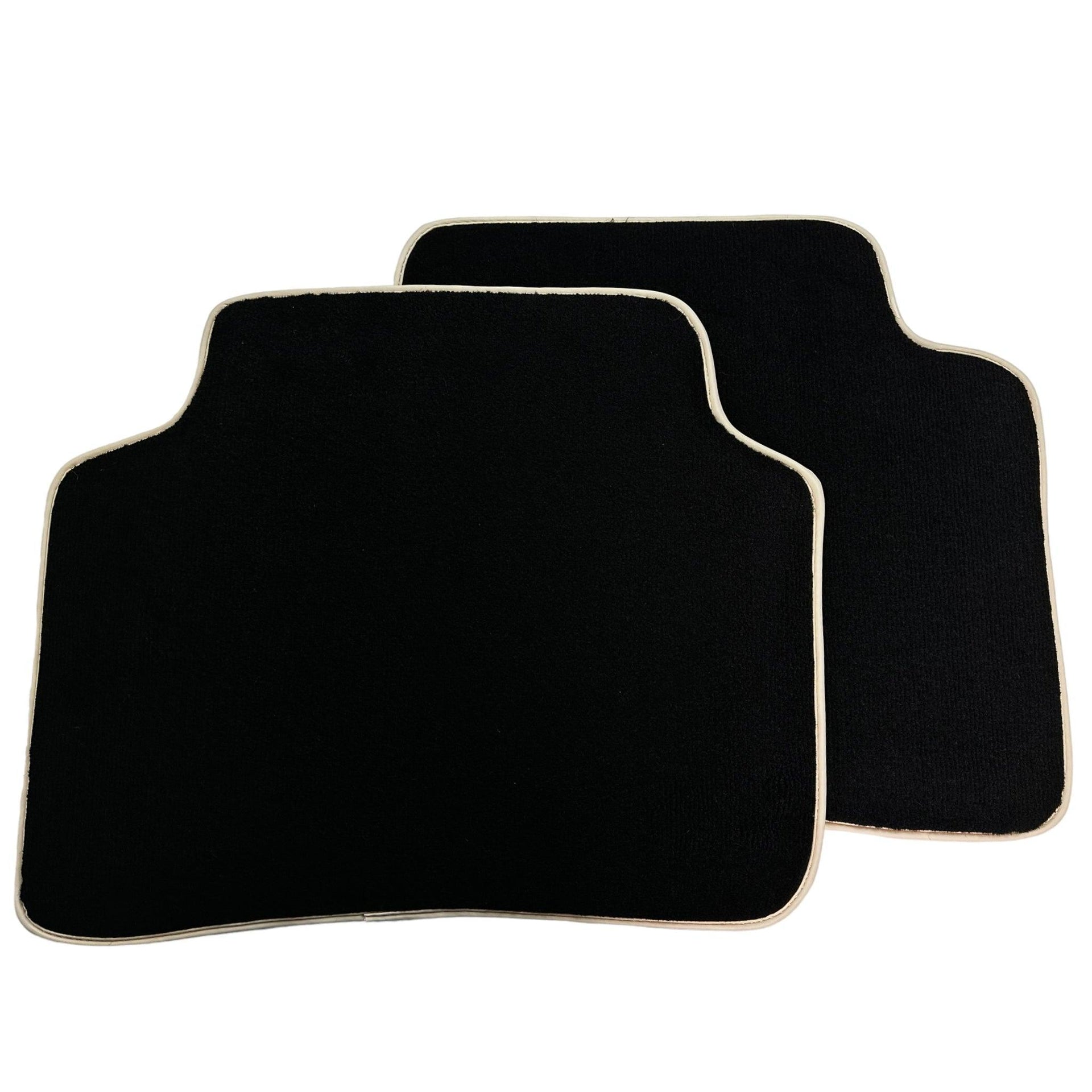 Black Floor Mats For Mercedes-Benz C Class W206 (2021-2023) Beige Trim - AutoWin