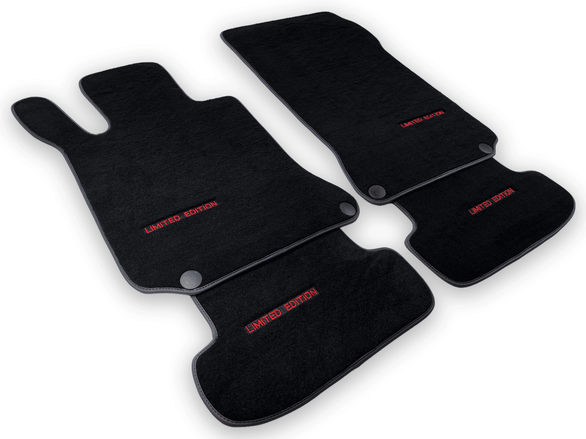 Black Floor Mats For Mercedes Benz C-Class W206 Sedan (2021-2023) Hybrid| Limited Edition - AutoWin